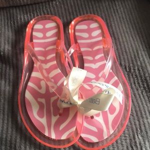 Pink jelly Bath and Body sandals